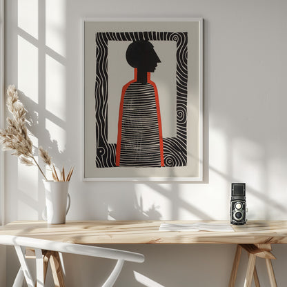 Contrast In Solitude - Poster / Art Print - interiör