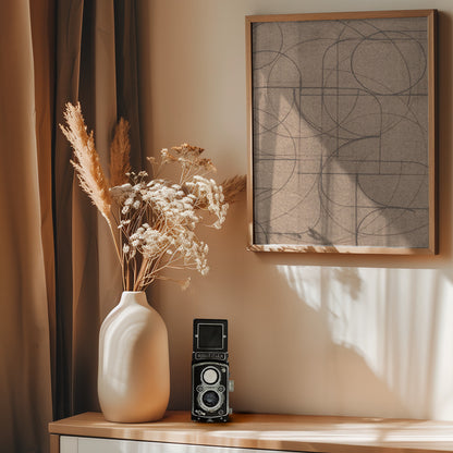 Curved 2 - Poster / Art Print - interiör