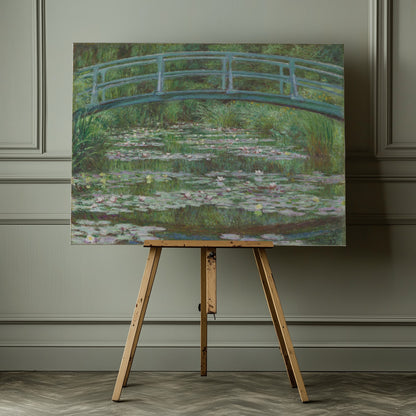 Japanese Footbridge 1899 - Poster / Art Print - interiör