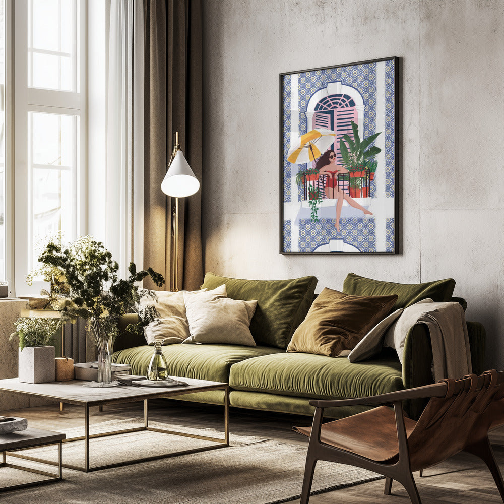 Catching the Sun - Poster / Art Print - interiör