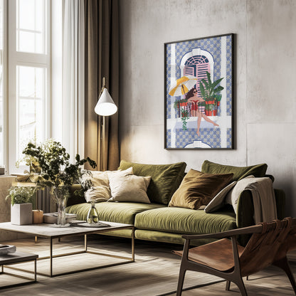 Catching the Sun - Poster / Art Print - interiör
