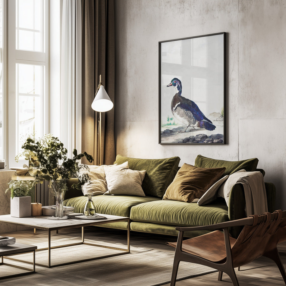 A Duck - Poster / Art Print - interiör