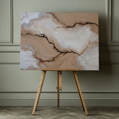 Striated Fractures - Poster / Art Print - interiör