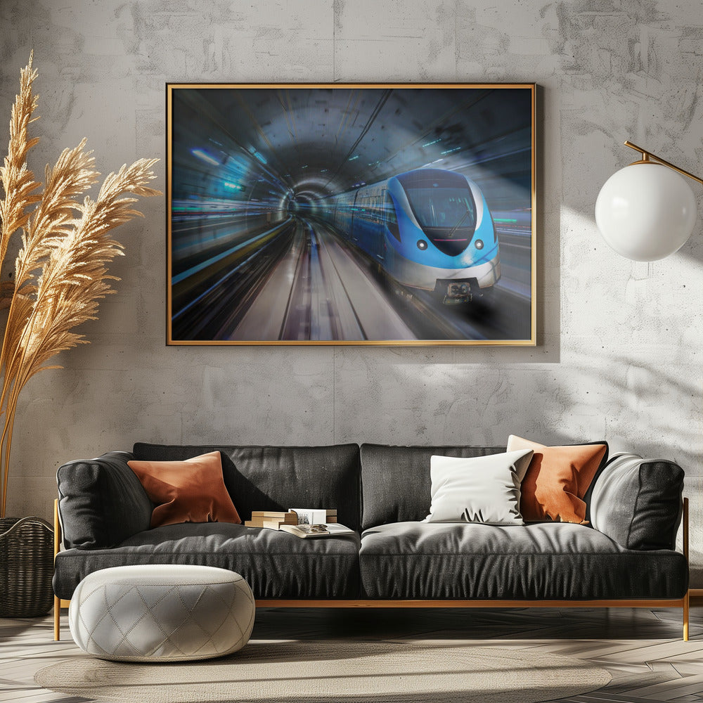 SpeedTrain - Poster / Art Print - interiör