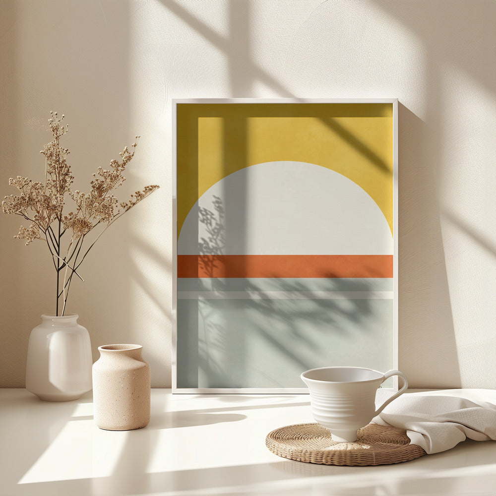Bauhaus 3 23 - Poster / Art Print - interiör