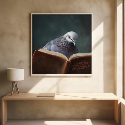 Pooping On People - Poster / Art Print - interiör
