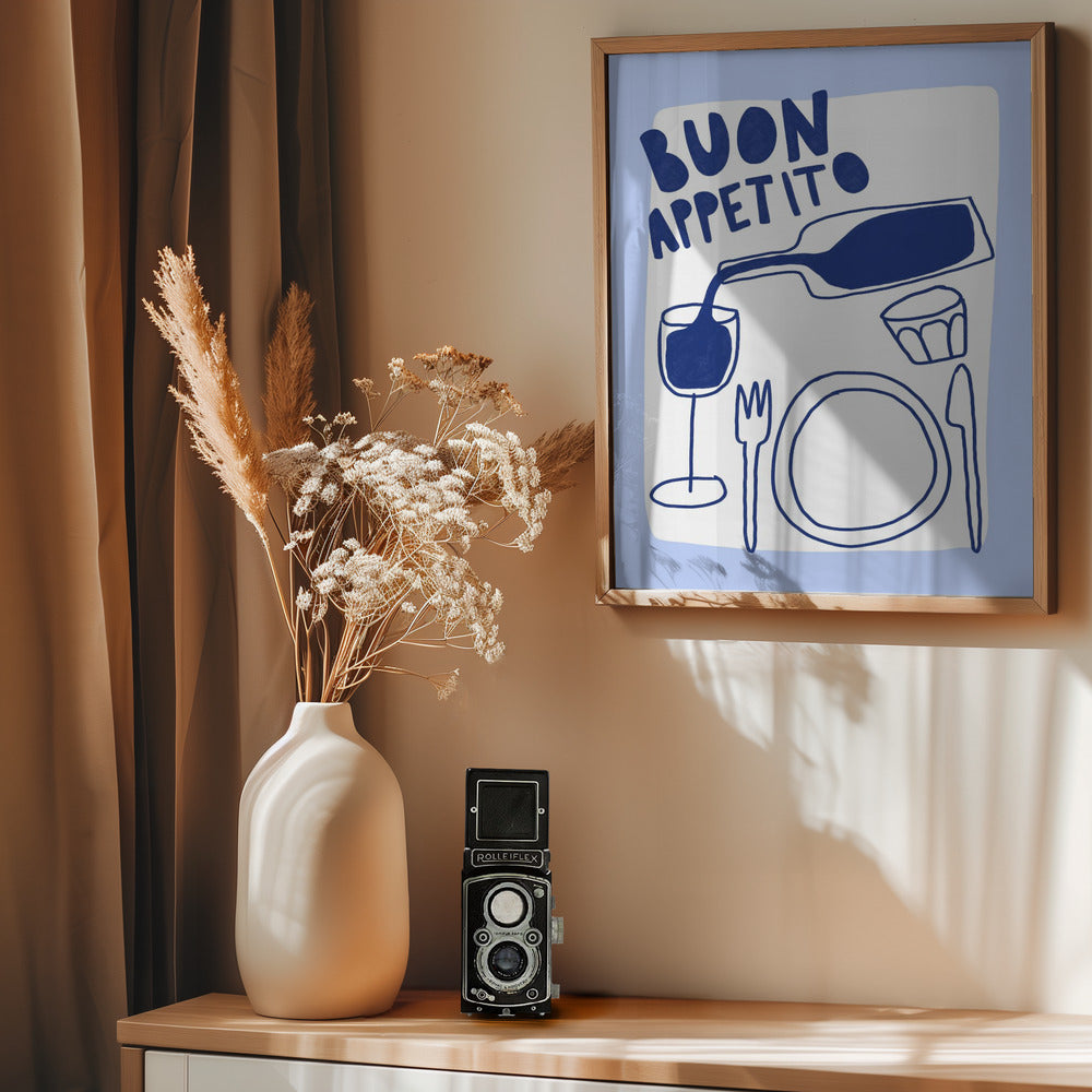 Buon Appetito - Poster / Art Print - interiör