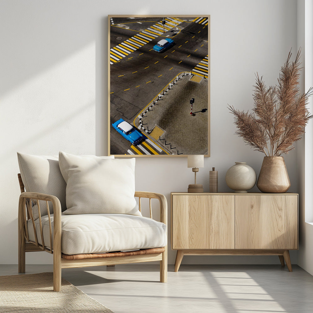 Havana Blue - Poster / Art Print - interiör