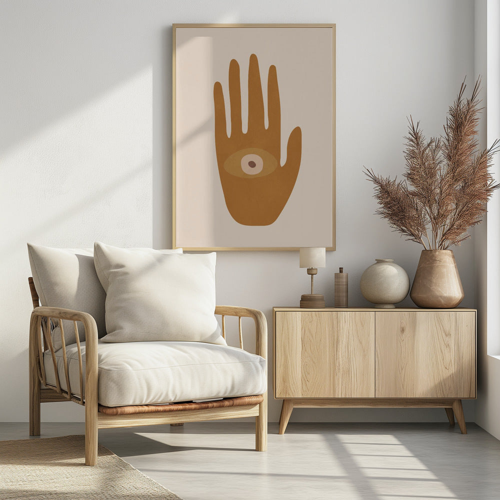 Hand of Vision - Poster / Art Print - interiör