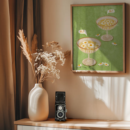 Hi - Poster / Art Print - interiör