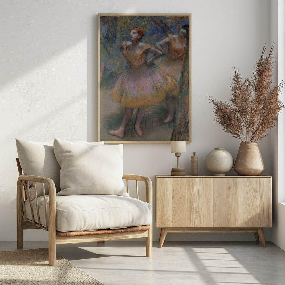 Two Dancers - Poster / Art Print - interiör