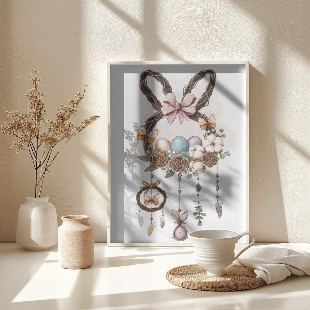 Dreamcatcher Easter - Poster / Art Print - interiör