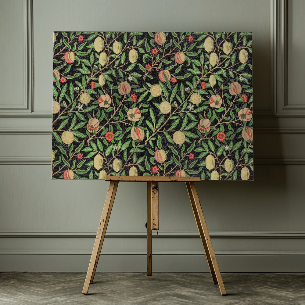 William Morris Wall Mural 03 - Poster / Art Print - interiör