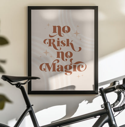 No Magic - Poster / Art Print - interiör