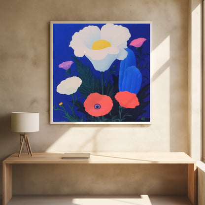 Fantasy Flowers - Poster / Art Print - interiör