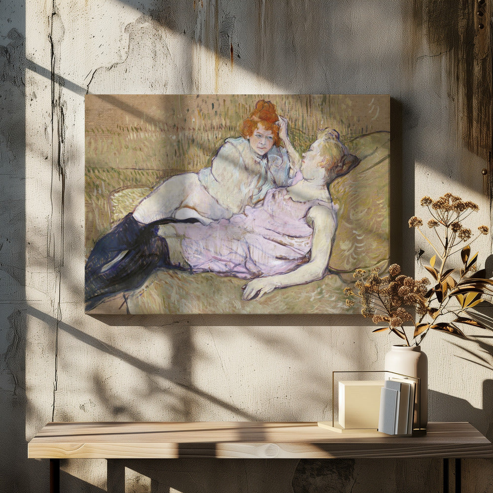 The Sofa (ca.1894–1896 - Poster / Art Print - interiör