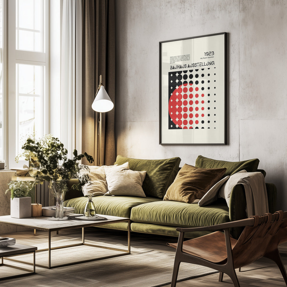 Bauhaus Ausstellung - Poster / Art Print - interiör