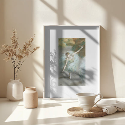Dancer In Green No.2 - Poster / Art Print - interiör