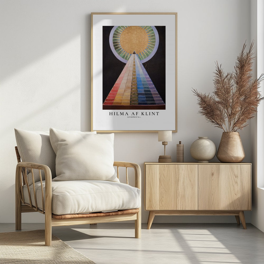 Altarpiece No1 Poster - Poster / Art Print - interiör