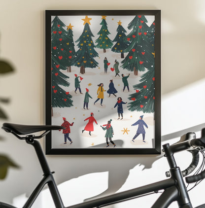 Lovelywintermorning - Poster / Art Print - interiör