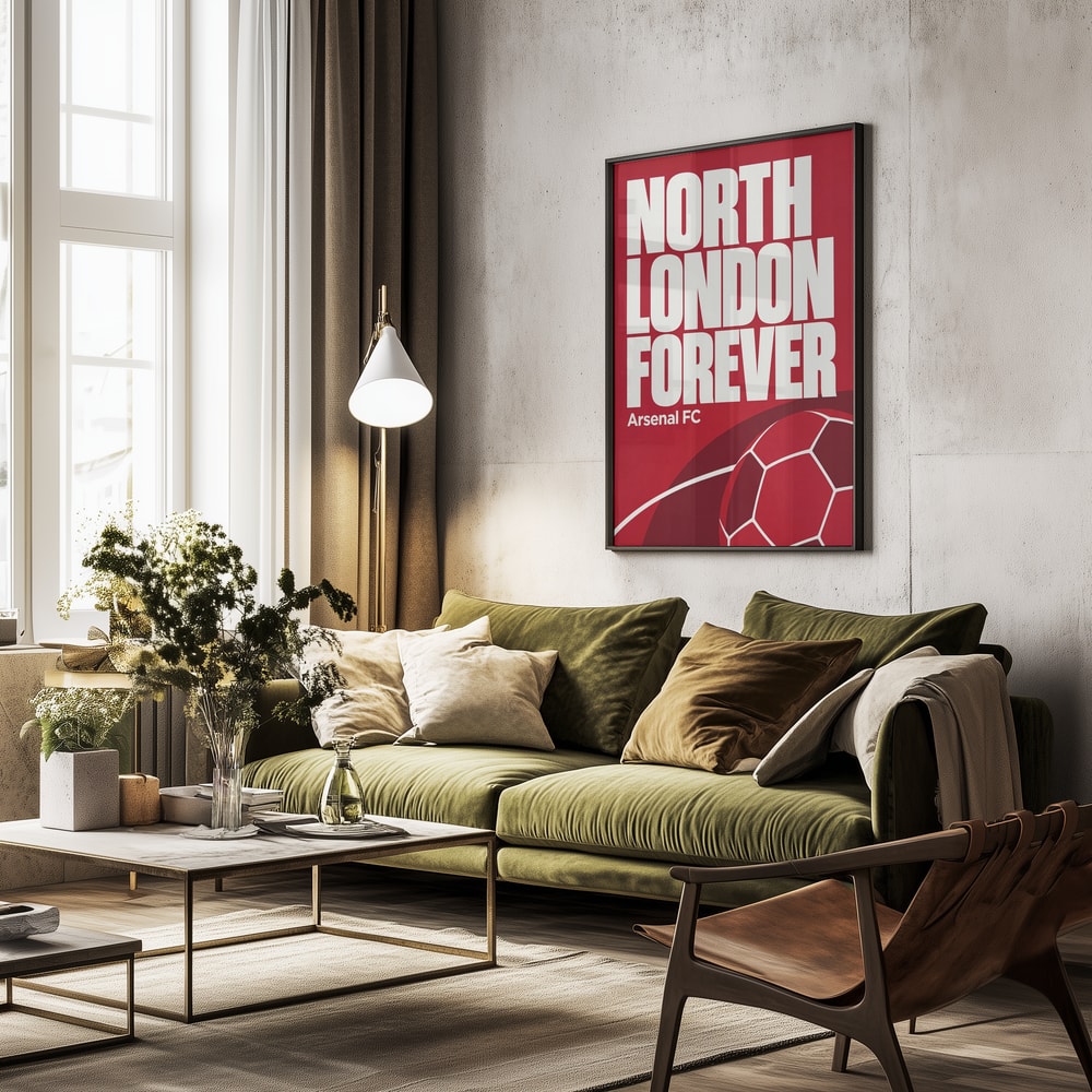 North London Forever - Poster / Art Print - interiör