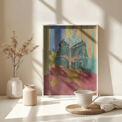 Henri Matisse's Seated Riffian (le Rifain Assis) (1912) - Poster / Art Print - interiör