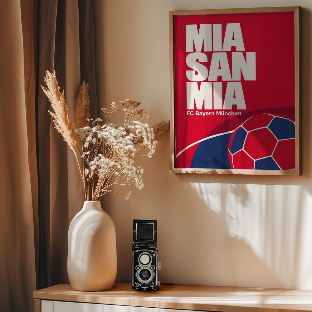 Mia san mia - Poster / Art Print - interiör