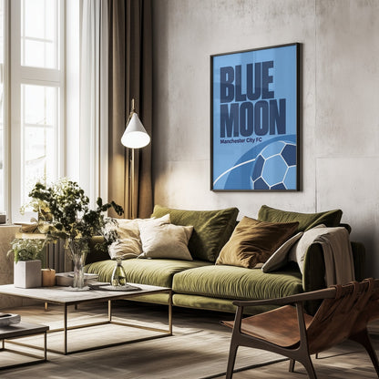 Blue Moon - Poster / Art Print - interiör
