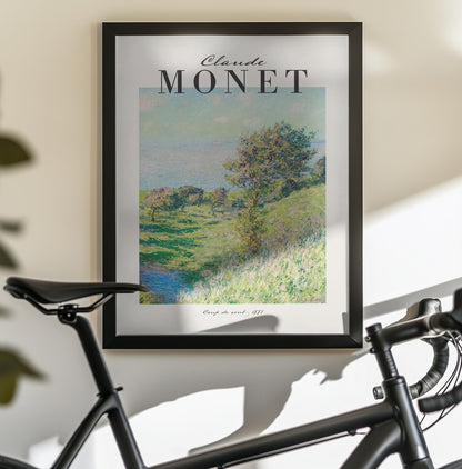 Ocean View Hillside - Claude Monet - interiör