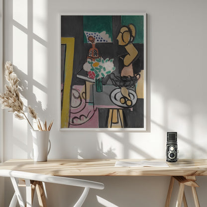 Henri Matisse's Still Life With Gourds (nature Morte Aux Coloquintes) (1916) - Poster / Art Print - interiör