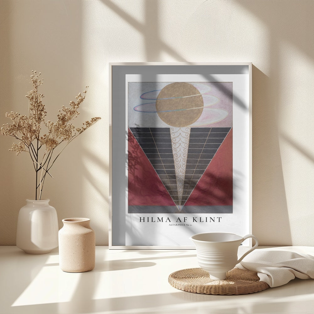 Hilma Af Klint   Altarpiece No2 Poster - Poster / Art Print - interiör