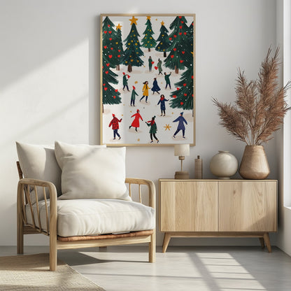 Lovelywintermorning - Poster / Art Print - interiör