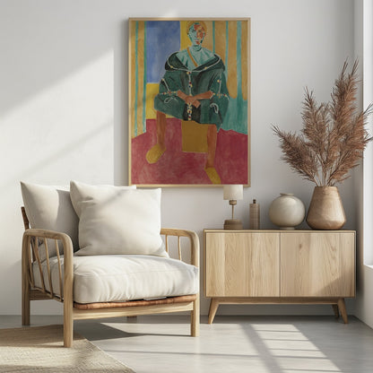 Henri Matisse's Seated Riffian (le Rifain Assis) (1912) - Poster / Art Print - interiör