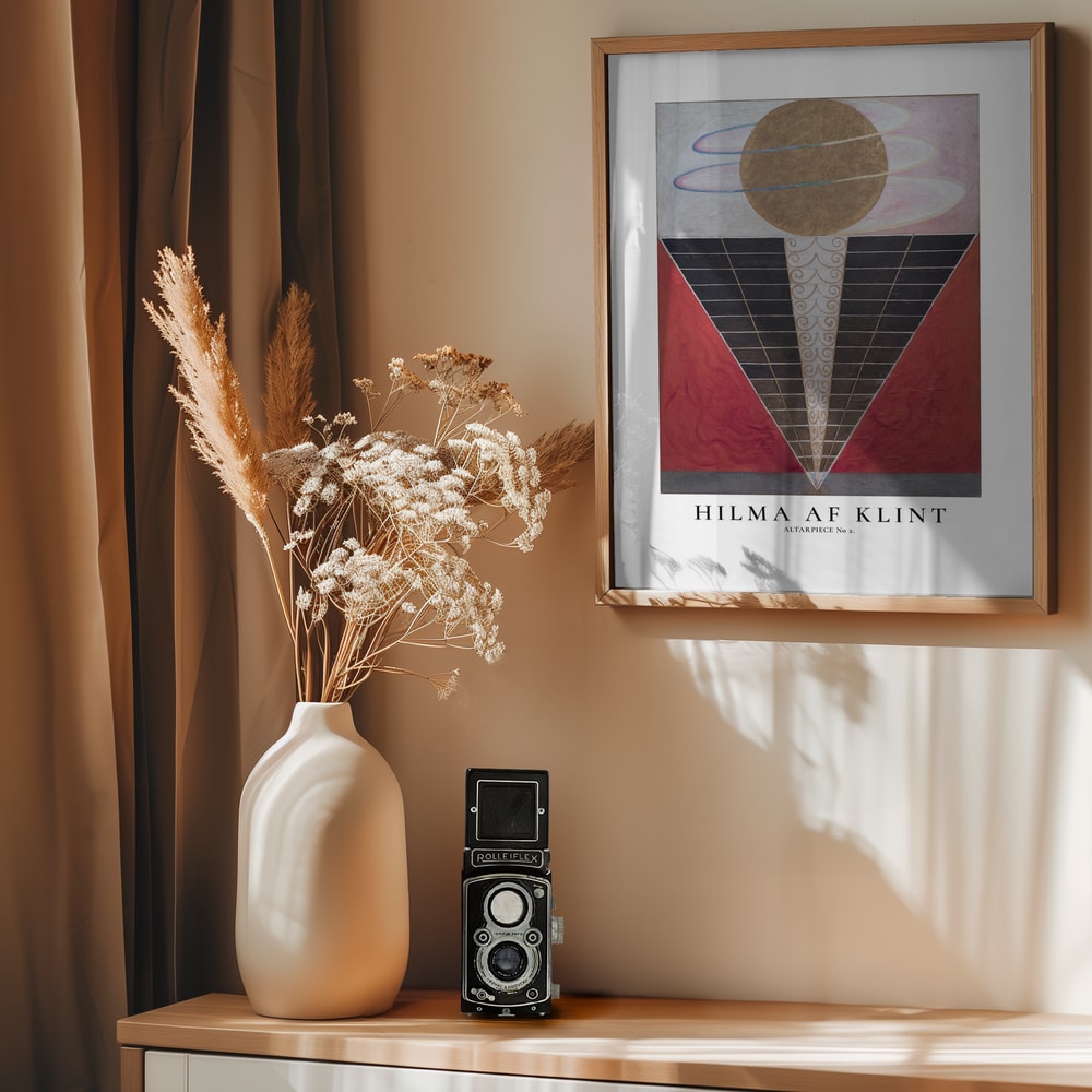 Hilma Af Klint   Altarpiece No2 Poster - Poster / Art Print - interiör