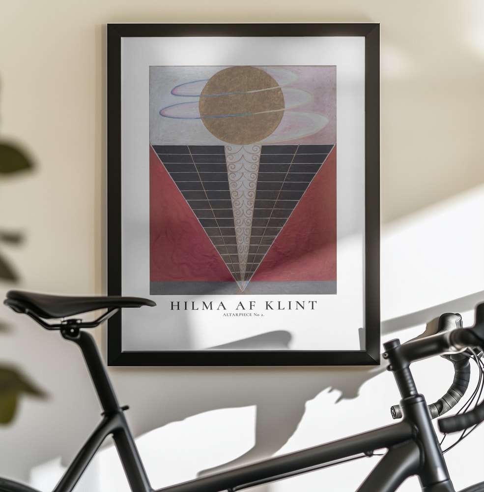 Hilma Af Klint   Altarpiece No2 Poster - Poster / Art Print - interiör