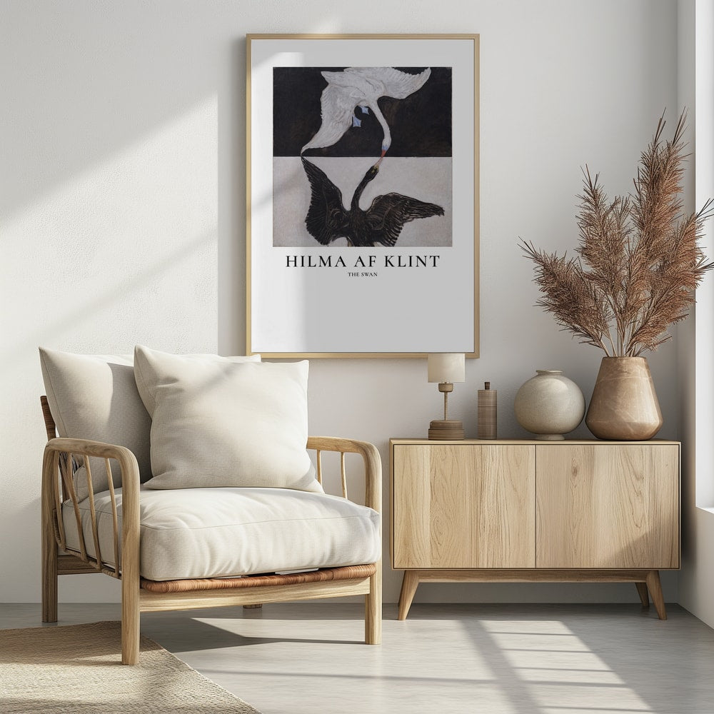 The Swan - Poster / Art Print - interiör