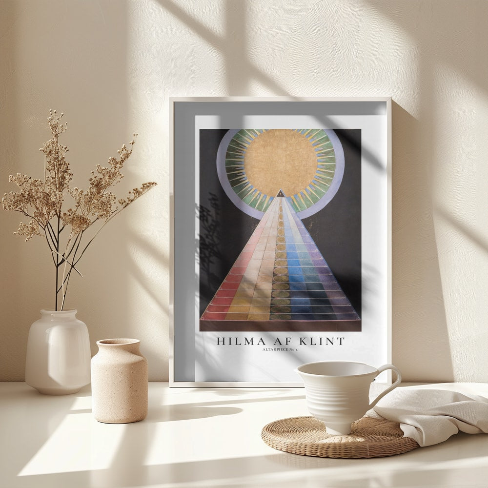 Altarpiece No1 Poster - Poster / Art Print - interiör