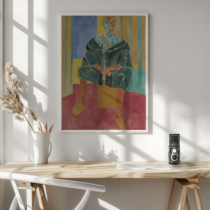 Henri Matisse's Seated Riffian (le Rifain Assis) (1912) - Poster / Art Print - interiör