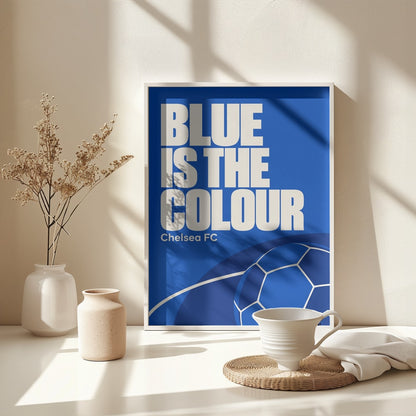 Blue Is The Colour - Poster / Art Print - interiör