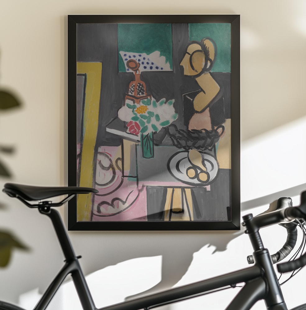 Henri Matisse's Still Life With Gourds (nature Morte Aux Coloquintes) (1916) - Poster / Art Print - interiör