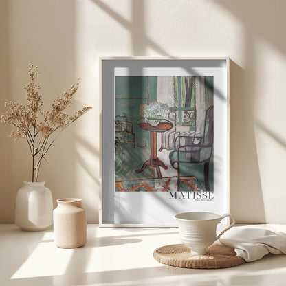 Henri Matisse's the Window (1916) - Poster / Art Print - interiör