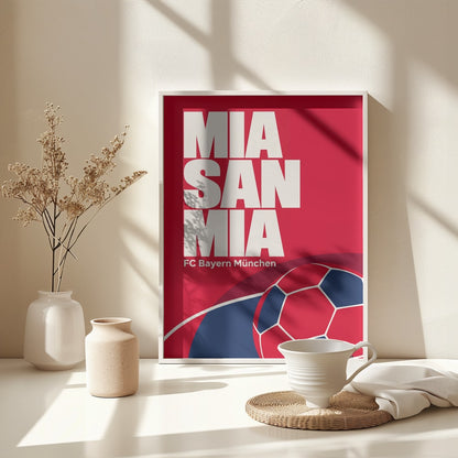 Mia san mia - Poster / Art Print - interiör