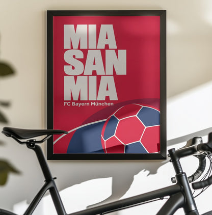 Mia san mia - Poster / Art Print - interiör
