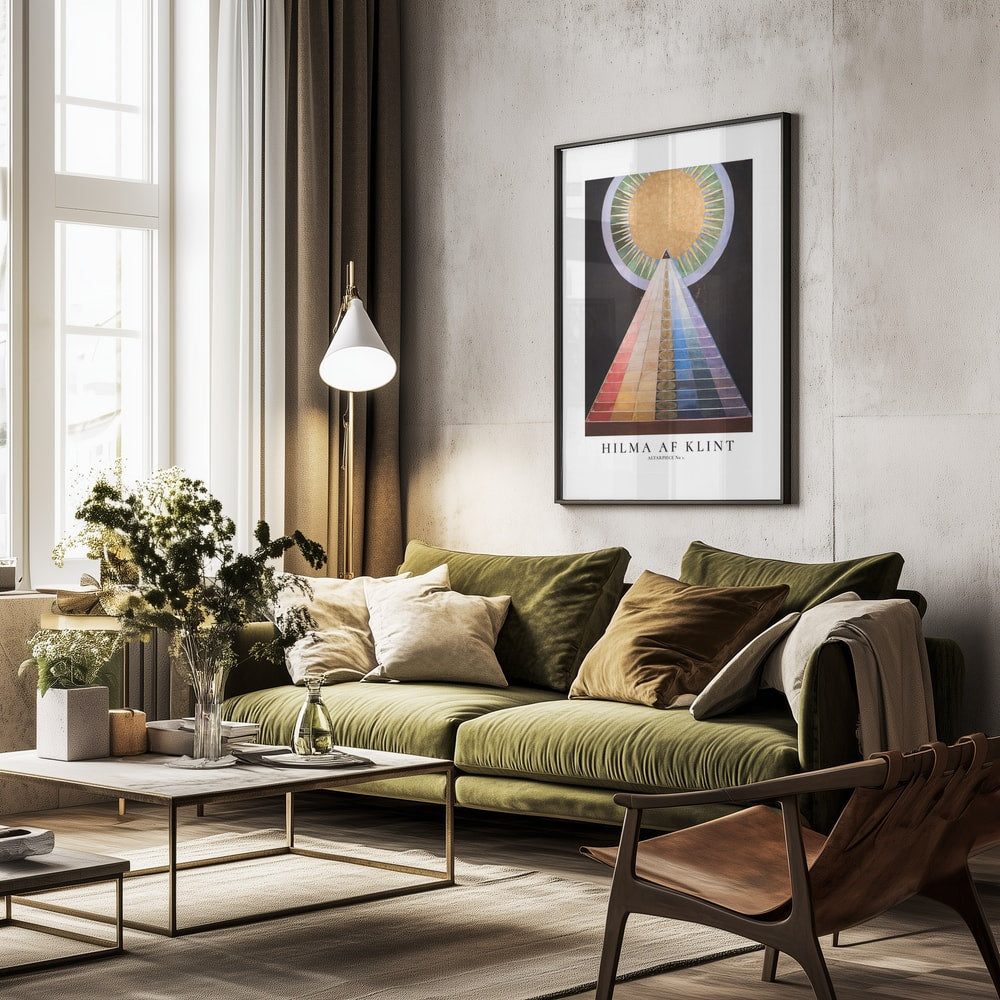 Altarpiece No1 Poster - Poster / Art Print - interiör