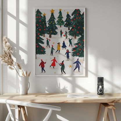 Lovelywintermorning - Poster / Art Print - interiör