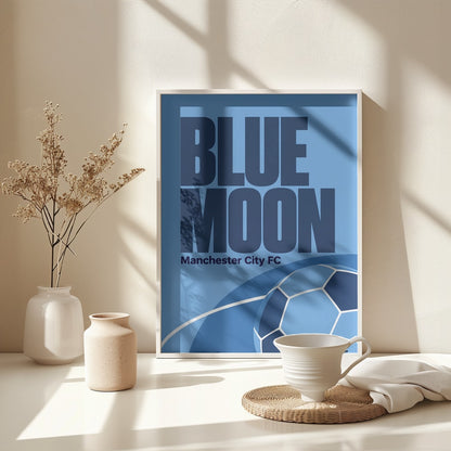 Blue Moon - Poster / Art Print - interiör