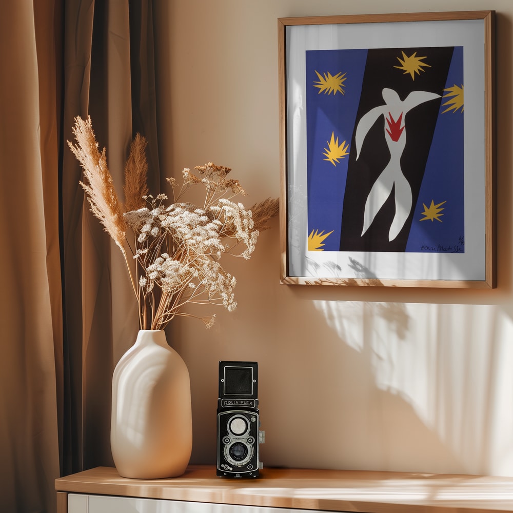 Henri Matisse's Verve, De La Couleur (vol. Iv, No. 13) (1945) - Poster / Art Print - interiör
