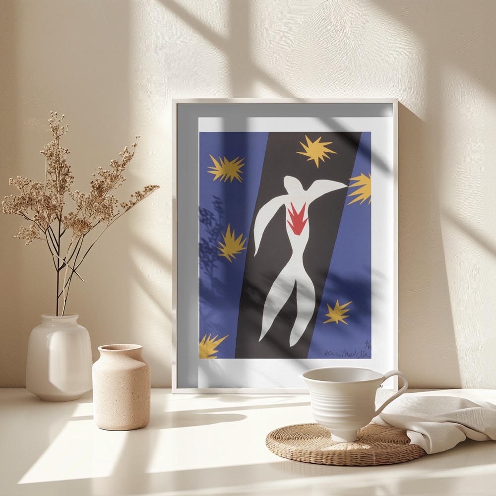 Henri Matisse's Verve, De La Couleur (vol. Iv, No. 13) (1945) - Poster / Art Print - interiör