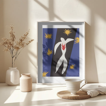 Henri Matisse's Verve, De La Couleur (vol. Iv, No. 13) (1945) - Poster / Art Print - interiör