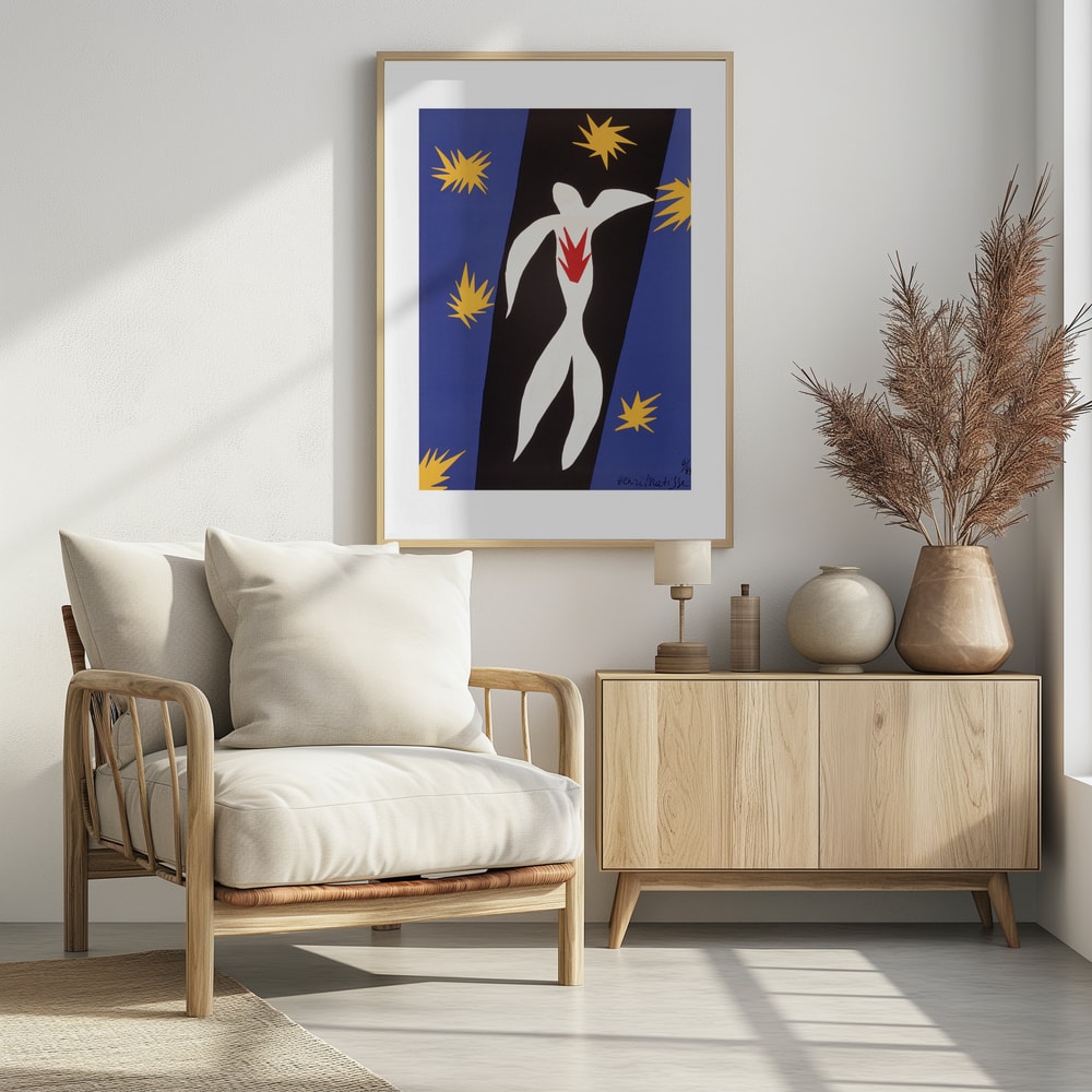Henri Matisse's Verve, De La Couleur (vol. Iv, No. 13) (1945) - Poster / Art Print - interiör